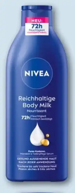 REWE Center Nivea Body Milk Angebot