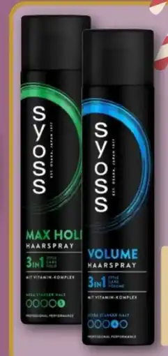 REWE Center Syoss Haarspray Angebot