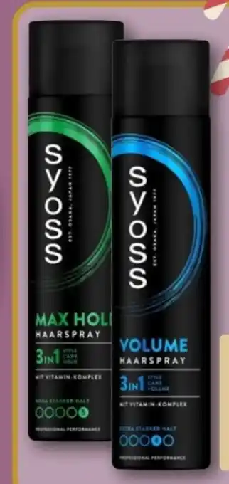 REWE Center Syoss Haarspray Angebot