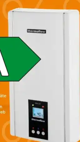 Globus Baumarkt Thermoflow Durchlauferhitzer Elex 21N Angebot