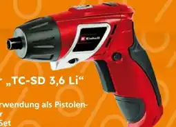 Globus Baumarkt Einhell Akkuschrauber TC-SD 3,6 Li Angebot