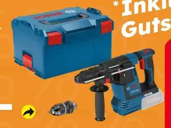 Globus Baumarkt Bosch Akku-Bohrhammer Gbh 18v-26f Angebot