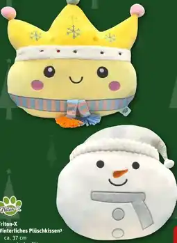 REWE Center Triton-X Winterliches Plüschkisse Angebot