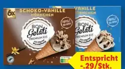 Lidl Bon Gelati Waffeltüten Vanille Hörnchen Angebot