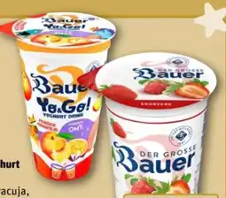 REWE Bauer Yo & Go Yoghurt Drink Angebot
