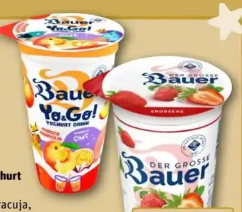 REWE Bauer Yo & Go Yoghurt Drink Angebot