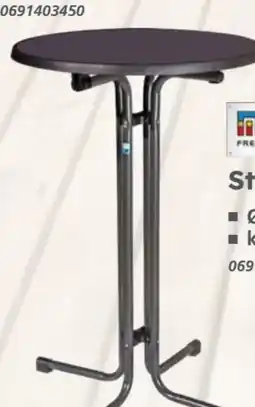 Globus Baumarkt Alu-Stehtisch Angebot