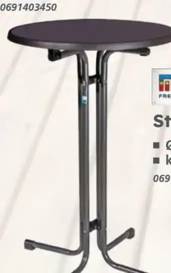 Globus Baumarkt Alu-Stehtisch Angebot