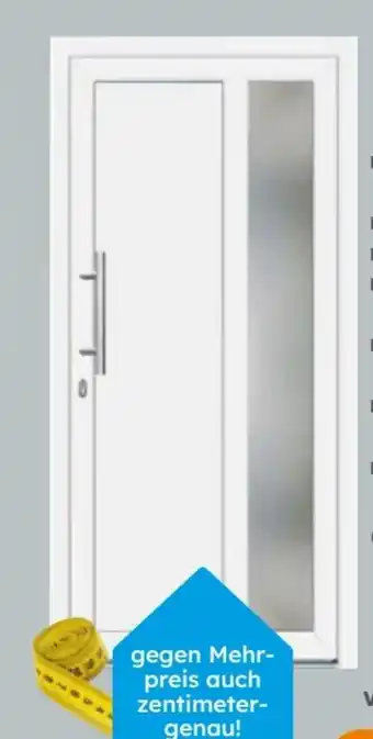 Globus Baumarkt Kunststoff Haustür K011 Angebot