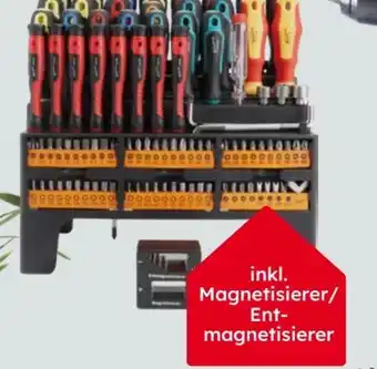 Globus Baumarkt Schraubendreher und Bit-Set Angebot