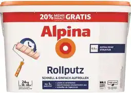 Globus Baumarkt Alpina Rollputz Angebot