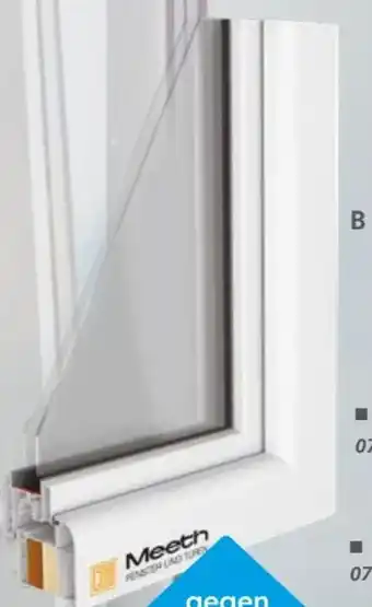 Globus Baumarkt Josef Meeth 3-Scheiben Kunststofffenster Angebot