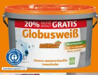 Globus Baumarkt Globus Globusweiß Angebot