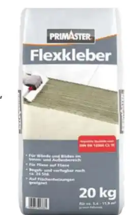 Globus Baumarkt Primaster Flexkleber Angebot
