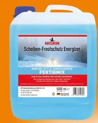 Globus Baumarkt Nigrin Scheibenfrostschutz-Fertigmix Energizer Angebot