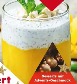 Globus Baumarkt Trefferia Desserts mit Advents-Geschmack Angebot
