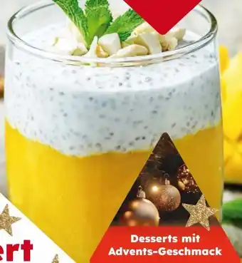 Globus Baumarkt Trefferia Desserts mit Advents-Geschmack Angebot