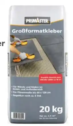 Globus Baumarkt Primaster Großformatkleber Angebot