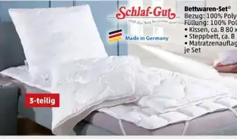 PENNY Schlafgut Bettwaren Set Angebot