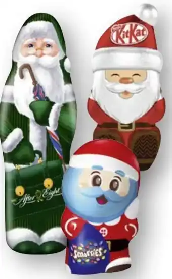 Scheck-in-Center Nestlé After Eight Weihnachtsmann Angebot