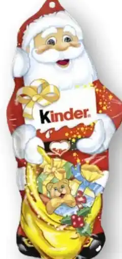 Scheck-in-Center Ferrero Kinder Schokolade Weihnachtsmann Angebot