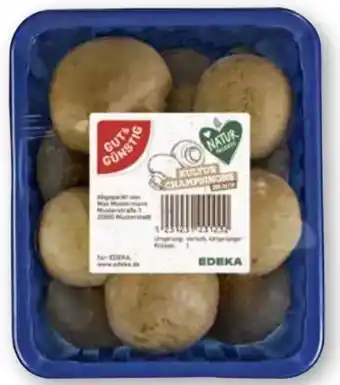 Scheck-in-Center Gut & Günstig Frische Champignons Angebot
