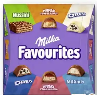 Scheck-in-Center Milka Favourites Angebot
