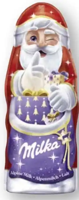 Scheck-in-Center Milka Weihnachtsmann Angebot