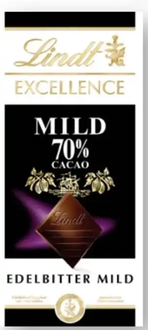Scheck-in-Center Lindt Excellence Schokolade Angebot