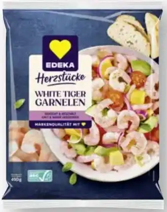 Scheck-in-Center Edeka Herzstücke White Tiger Garnelen Angebot