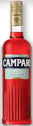 Scheck-in-Center Campari Bitter Angebot