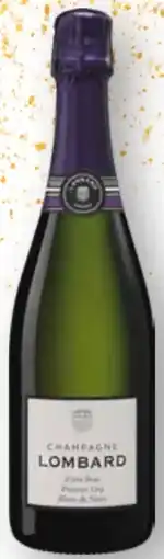 Scheck-in-Center Champagne Lombard Extra Brut Premier Cru Blanc de Noirs Angebot