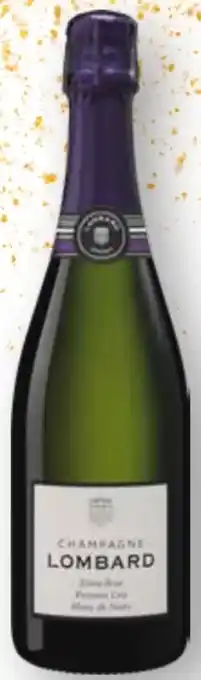 Scheck-in-Center Champagne Lombard Extra Brut Premier Cru Blanc de Noirs Angebot