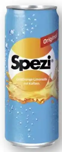 Scheck-in-Center Spezi Cola-Orangen-Limonade Angebot