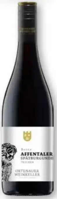 Scheck-in-Center Ortenauer Weinkeller Affentaler Spätburgunder Rotwein Angebot