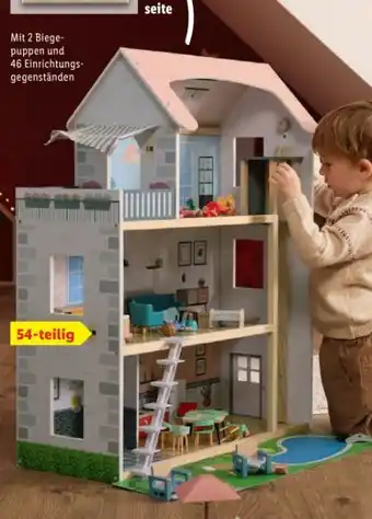 Lidl Lupilu Puppenhaus Angebot