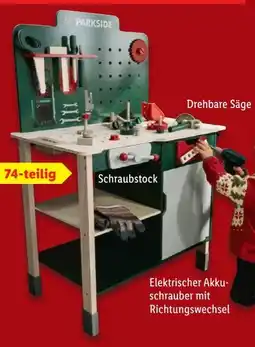 Lidl Lupilu Holz-Werkbank Angebot