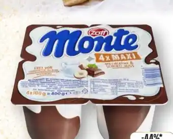 Edeka Zott Monte Maxi Schoko Angebot