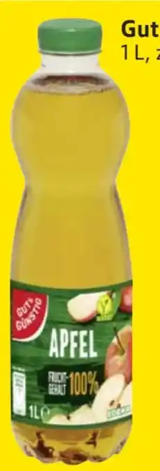 Edeka Gut & Günstig Apfelsaft Angebot