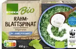 Edeka Edeka Bio Rahm-Blattspinat Angebot
