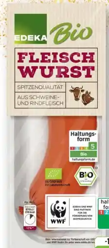 Edeka Edeka Bio Fleischwurst Angebot