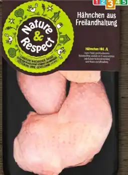 REWE Center Nature & Respect Freiland Hähnchenschenkel Angebot