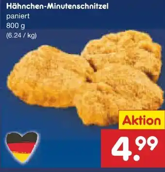 Netto Marken-Discount Hähnchen Minutenschnitzel Angebot