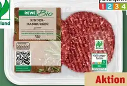 REWE Center Rewe Bio Rinder Hamburger Angebot