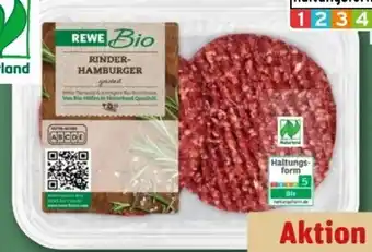 REWE Center Rewe Bio Rinder Hamburger Angebot