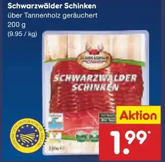 Netto Marken-Discount Schwarzwald Power Schwarzwälder Schinken Angebot