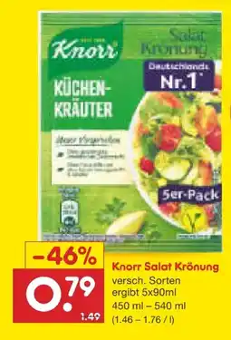 Netto Marken-Discount Knorr Salatkrönung Küchenkräuter Angebot