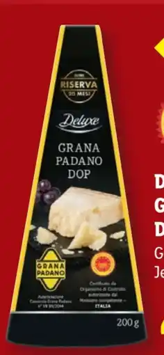 Lidl Deluxe Grana Padano Riserva Angebot