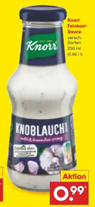 Netto Marken-Discount Knorr Feinkost-Saucen Angebot