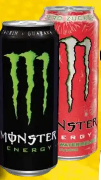 EDEKA Bandelt Monster Energy Drink Angebot